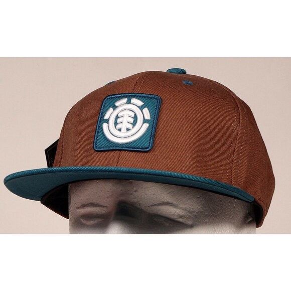 Element Skateboards Fenwick Brown Chestnut Fitted HAT CAP SIZE S/MD Retro Style - Picture 12 of 12